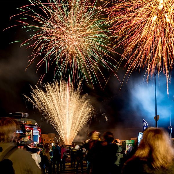 Loveland Fire and Ice Festival fireworks