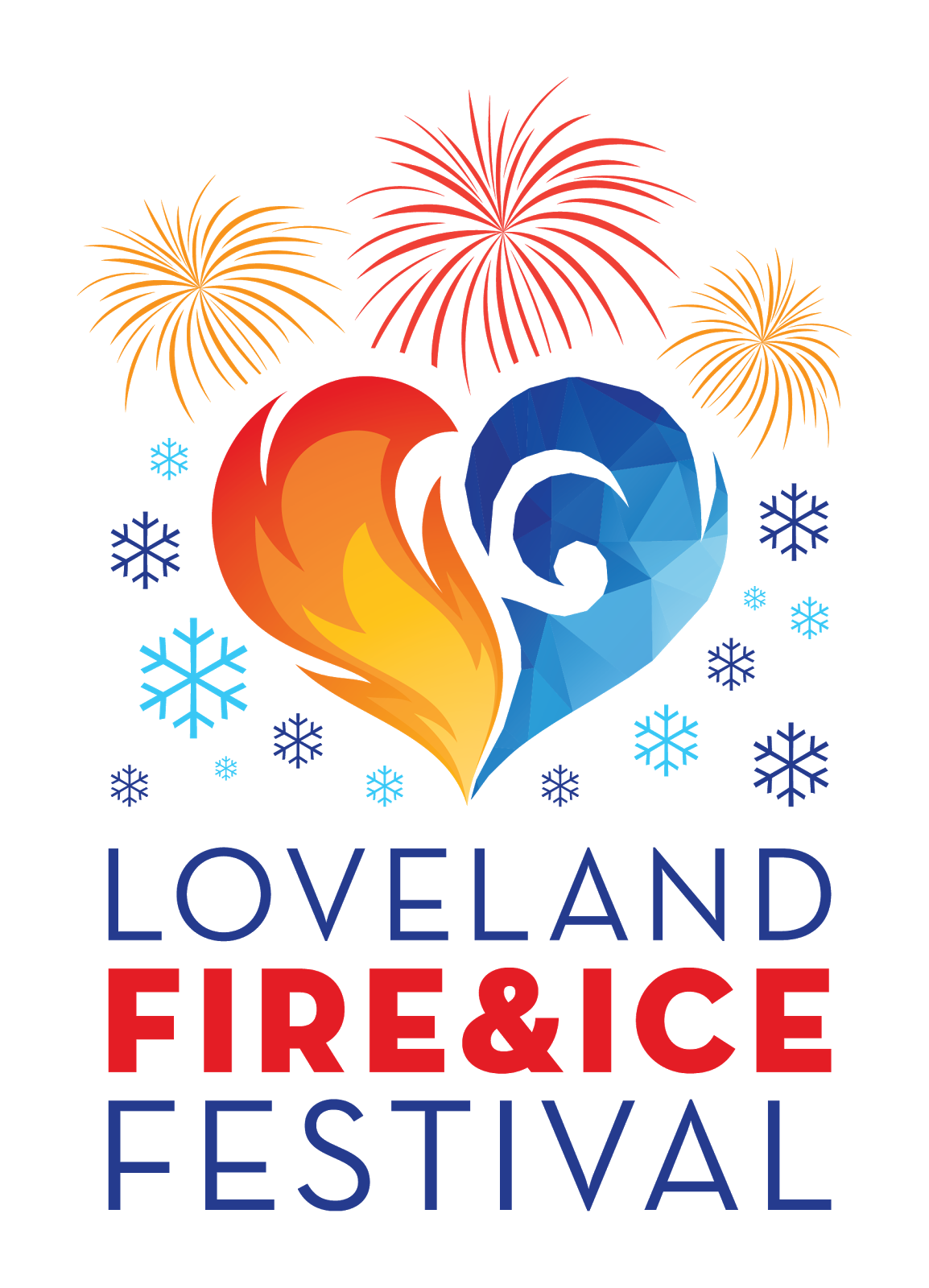 Loveland Fire and Ice Festival Logo
